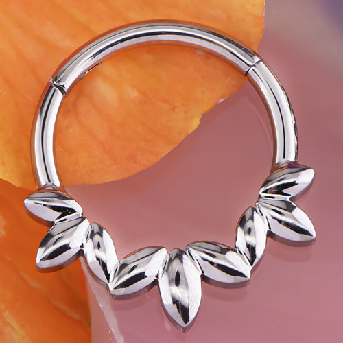 Кольцо-кликер 3 Wing 1.2 мм (16 G) фото 2